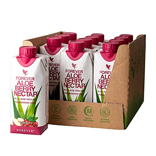 Forever Living Aloe Berry Nectar - 3 X 330 ML TETRA TRIPAK