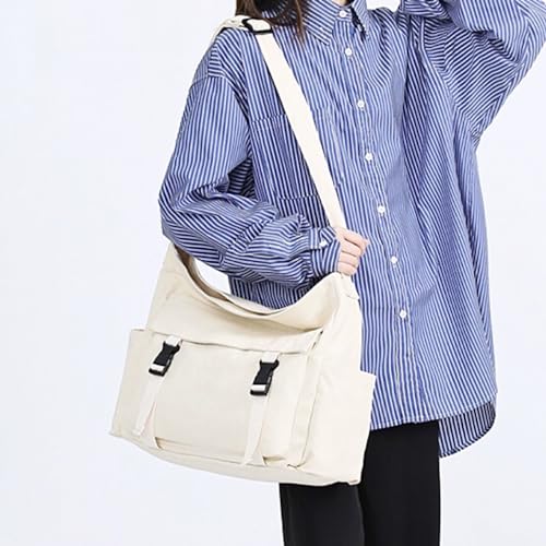 Classic Messenger Bag Cute Crossbody Bag Vintage Canvas Shoulder Bag Kawaii Purse with Upgraded Features Gift for School2