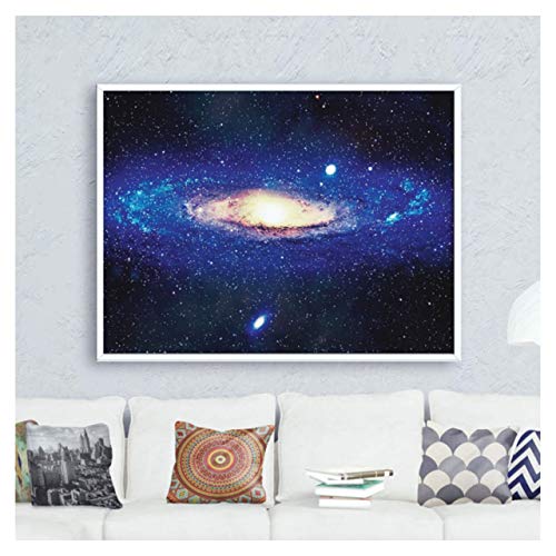 Milky Way Galaxy Space Poster for Classroom Office Home Decor Space Stars...