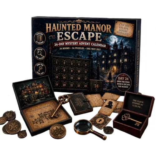 24-Day Christmas Mystery Adventure Advent Calendar Game Countdown Puzzle - image 1
