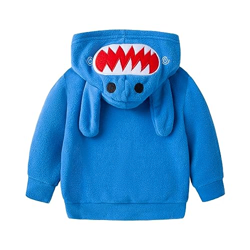 Image of Mud Kingdom Fleece Hoodies Jacket for Boys Girls Full Zipper Long Sleeve Happy Halloween