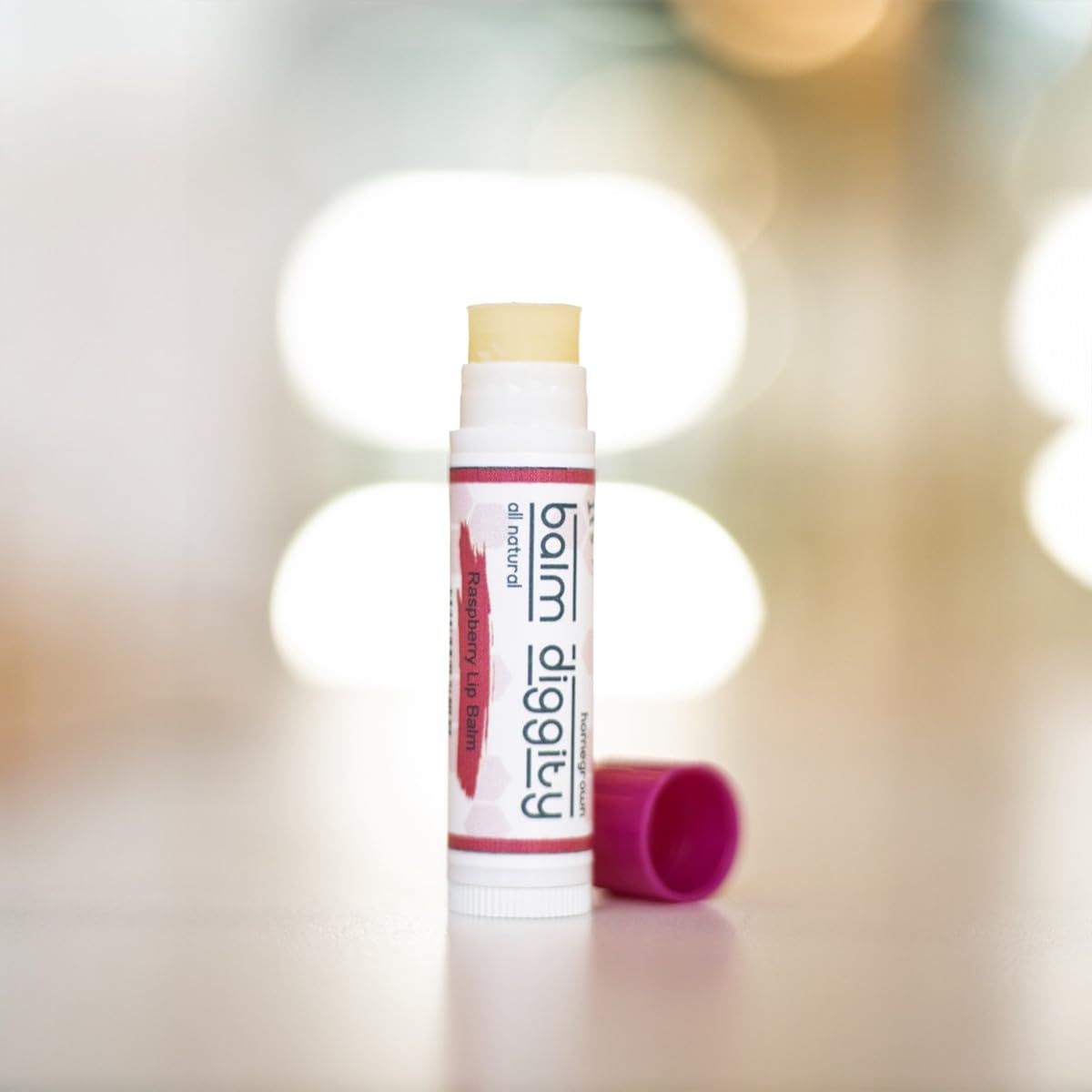 It's The Balm Diggity All-Natural Raspberry Lip Balm 2-pk, handcrafted using only 5 pure ingredients, 0.15 ounces per tube - Image 4