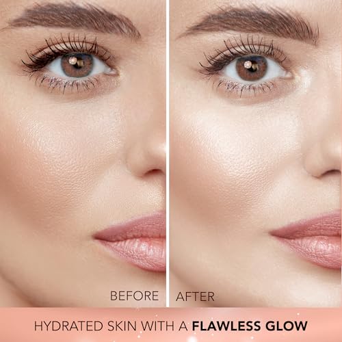 Image of FACES CANADA Strobe Cream Mini- Peach, 18ml | Primer + Highlighter + Moisturizer | Shea Butter & Hyaluronic Acid | Intense Hydration | Flawless Radiant Dewy Skin | Illuminating & Glowing Makeup Base