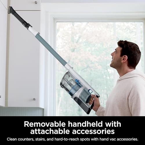 Image of Shark PowerPro Plus Cordless Stick Vacuum, Pure Water, IZ377H | Lightweight, FloorDetect Technology, HEPA Filter, 50-Min Runtime, Powerful Pet Hair Pickup, Carpets & Hard Floors