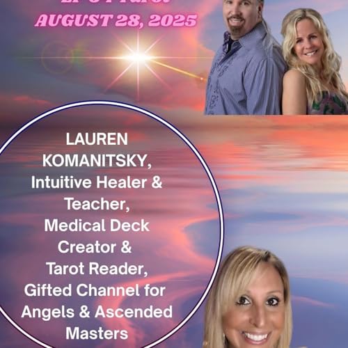 Page de couverture de Two Psychics Ep 64 Tarot & Lauren Komanitsky Intuitive Healer & Teacher