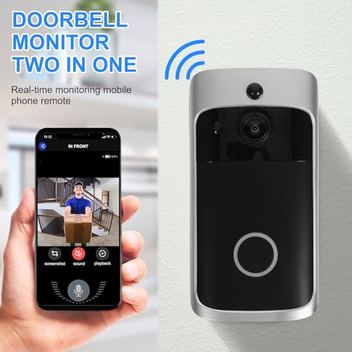 Interphone bidirectionnel wifi et sonnette vidéo sans fil COHEALI - 7