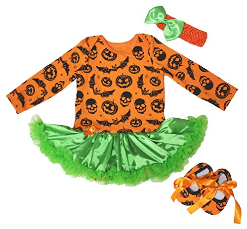 Body bébé fille orange 0-3 mois | Vêtement naissance bébé fille 0 à 24 mois