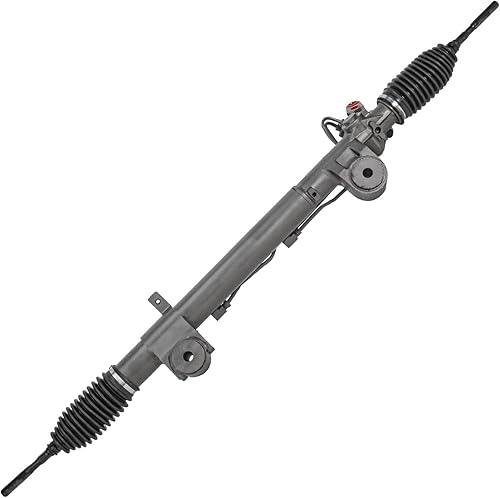 Miniatura 31 de Detroit Axle - Cremallera y piñón RWD para Dodge Dakota 97-04, Durango 99-03, Ensamblaje completo de cremallera de dirección asistida hidráulica