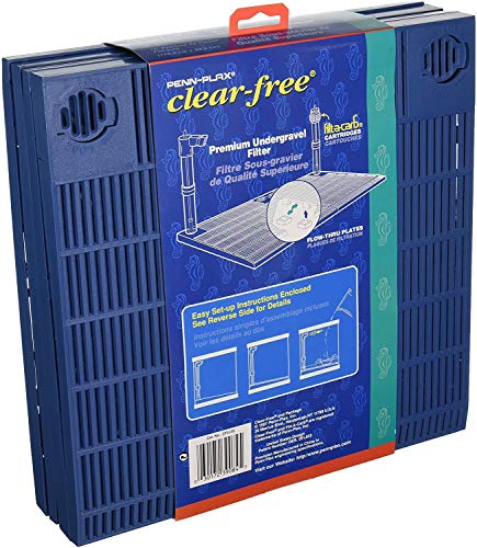 Penn Plax Premium Under Gravel Filter System - for 40-55 Gallon Fish Tanks & Aquariums (Тwo Рack) - Thumbnail 2