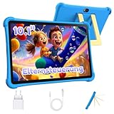 ALLDOCUBE iPlay 70 SE Kinder Tablet 10 Zoll, iWAWA Kindersicherung, 4G LTE Android 15 mit 7GB RAM+64GB ROM (TF 512GB), 5500mAh, 5G Wi-Fi, BT 5.0, GPS, Kids Tablet mit Eva Case - Blau