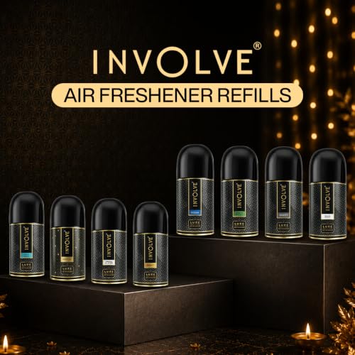 Image of Involve Luxe - Festiva Automatic Room Fresheners Refill Pack | 2200 Sprays Guaranteed | Lasts up to 60 Days (225ml) | Automatic Home Fresheners | Long Lasting Fragrance