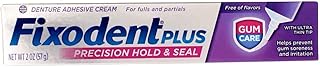 Fixodent Plus Gum Care Denture Adhesive Cream 2 oz (Pack of 8)