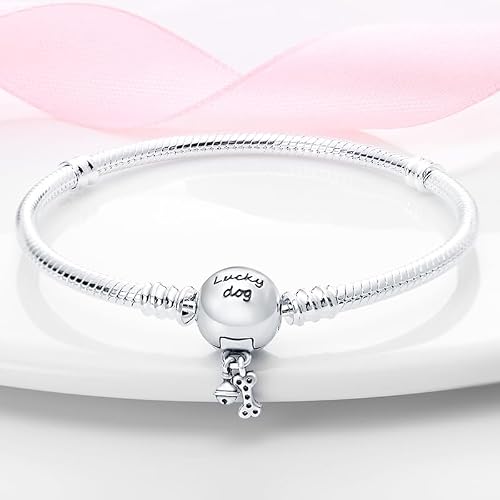KUNSIR Moments-Bracciale Donna Adatto per Ciondolo Argento Sterling 925 Braccialetto Snake Bracciali Compatibile con Pandora Ciondolo - Immagine 2