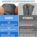 LNJBABAO Cable Tidy Sleeve Braided Cable Protector (Length 5 Meters, Diameter 4mm-8mm Adjustable) Animal Proof with Flame Retardancy for Organize and Hider Wires (5m-4mm-8mm) - Image 4