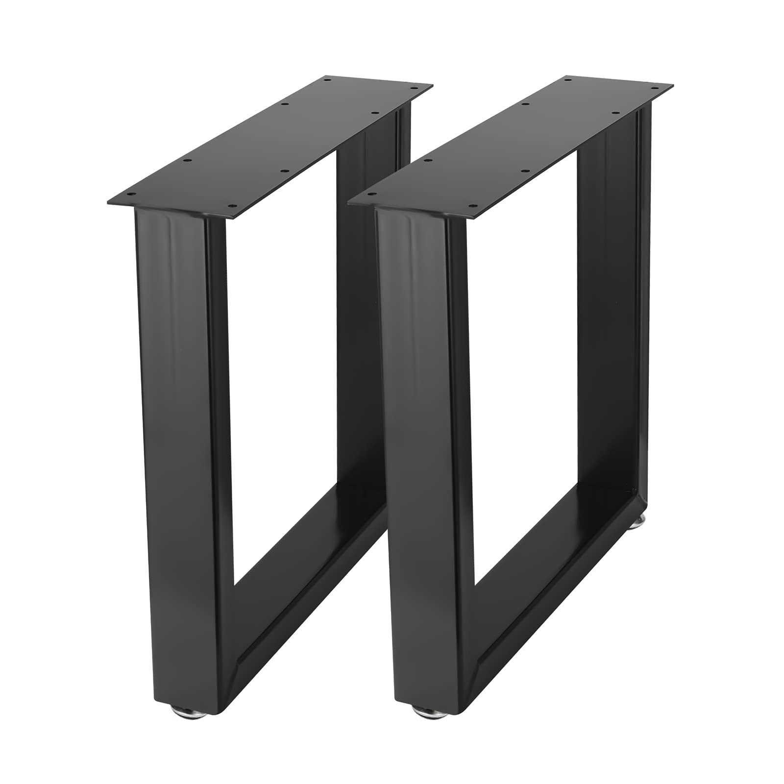 Buy S SMAUTOP Set of 2 Square Table Legs, Metal Furniture Wide Heavy