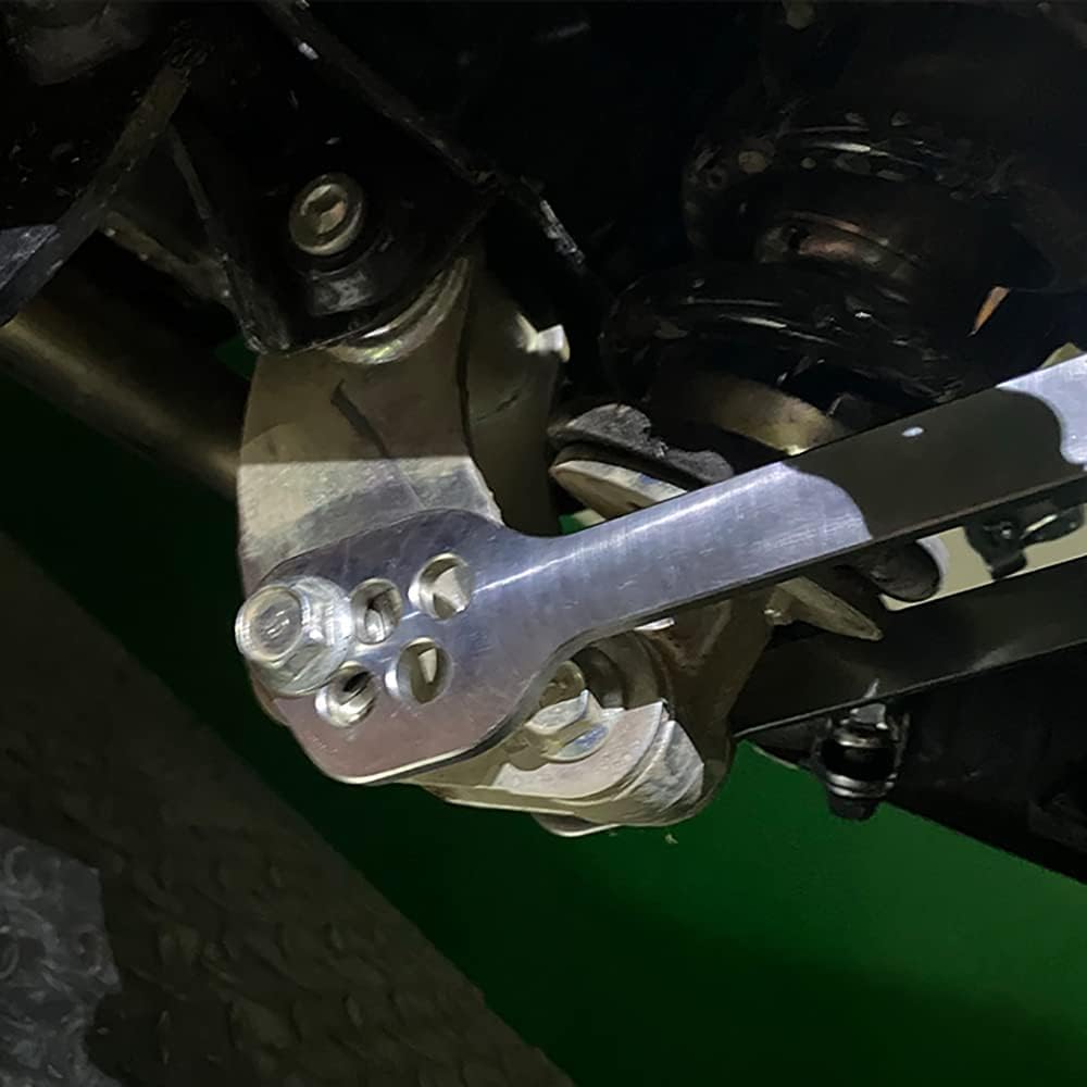 MOTOKANO Motorcycle Lowering Links Kit Drop 20MM Compatible With Yamaha YZF-R1 (15-) MT-10 (17-) 304 stainless steel Thickness 7MM(lower)