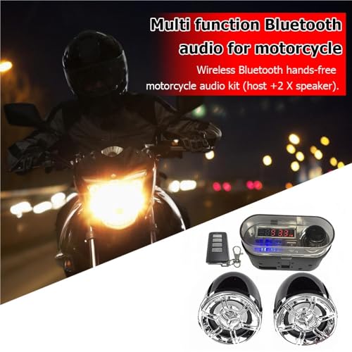 Parlante Manillar para Moto 12V con Dos Altavoces miniatura 4