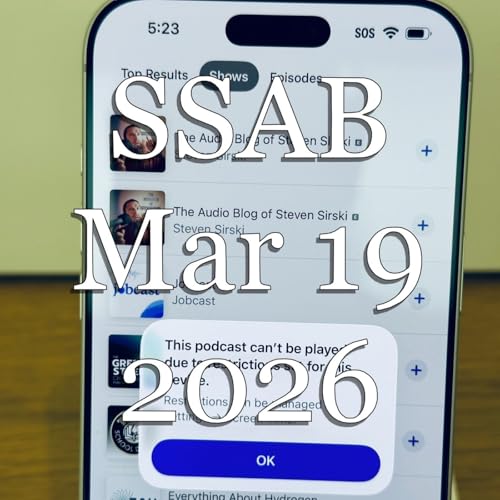 SSAB - March 19, 2026 Podcast Por  arte de portada
