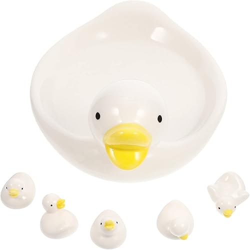 Miniatura 1 de 1 Unidades Pato Palillos Resto Adorno Para Mesa De Cuchara De Cerámica Animal Decoración Cerámica Palillos Titular Conveniente Palillos Rack