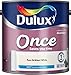 Price comparison product image Dulux Retail Once Matt - Pure Brilliant White - 2.5 litres
