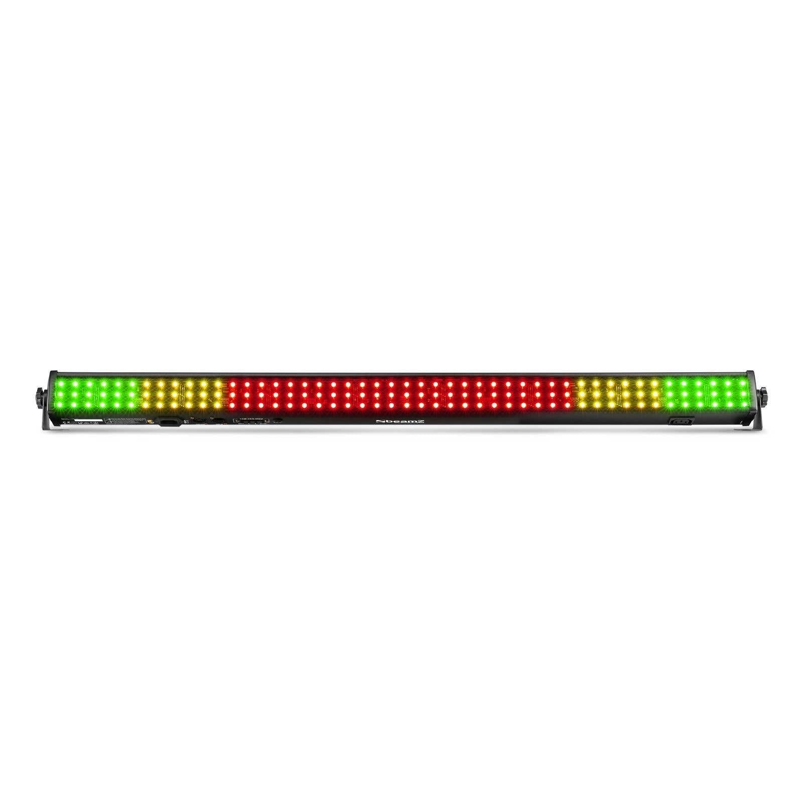BeamZ LCB144 MKII - LED Bar, professionelle Lichtbar, DJ Lichteffekt, DMX, Soundsteuerung, Master-Slave-Funktion, Partybeleuchtung, LED Party Bar, Light Show Bar, inkl. Fernbedienung