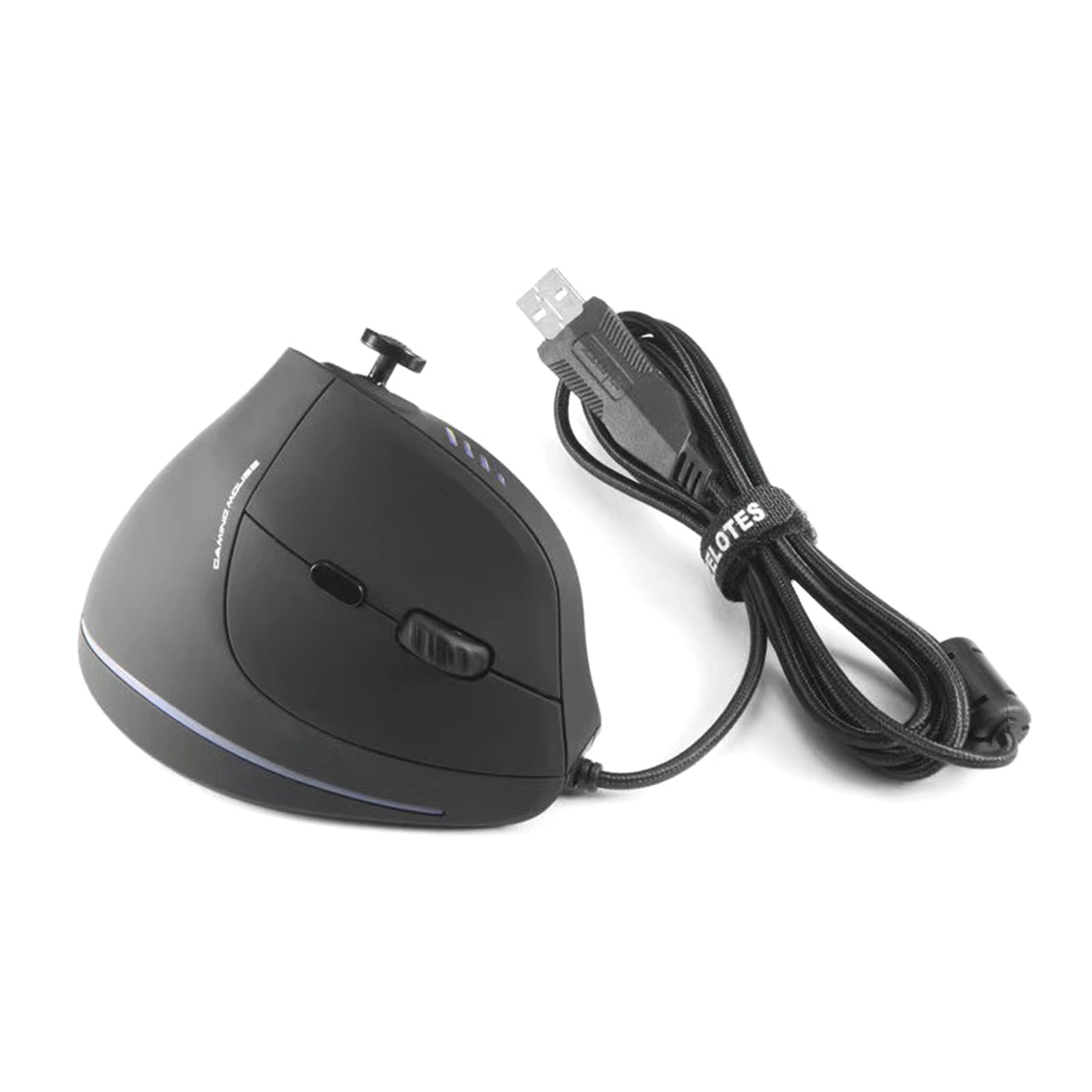 RAFGALDEX Da gioco verticale ergonomico verticale con controllo joystick regolabile 10000 DPI per giocatori / / laptop/desktop Accessori da gioco per