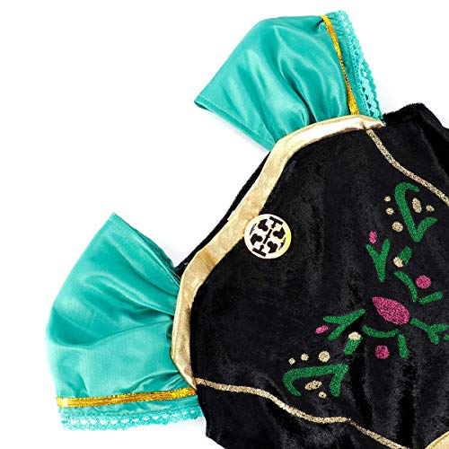 Loel Princess Costumes Birthday Party Costume Cosplay Dress Up For Little Girls,2-3T #TOP4