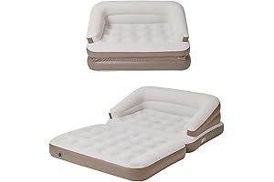 Inflatable Full-Size Air Mattress for Tent Camping