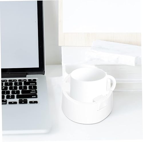 Miniatura 9 de Veemoon Portavasos fijo antiderrames, portavasos para bebidas, soporte para escritorio, portavasos, para bebidas, escritorio para sofá, mesa, para