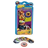 Pog Retro Kaps Booster Pack Game Includes: 10 Pogs & 1 Slammer