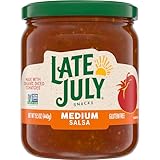 Late July Snacks Medium Salsa, 15.5 oz Jar