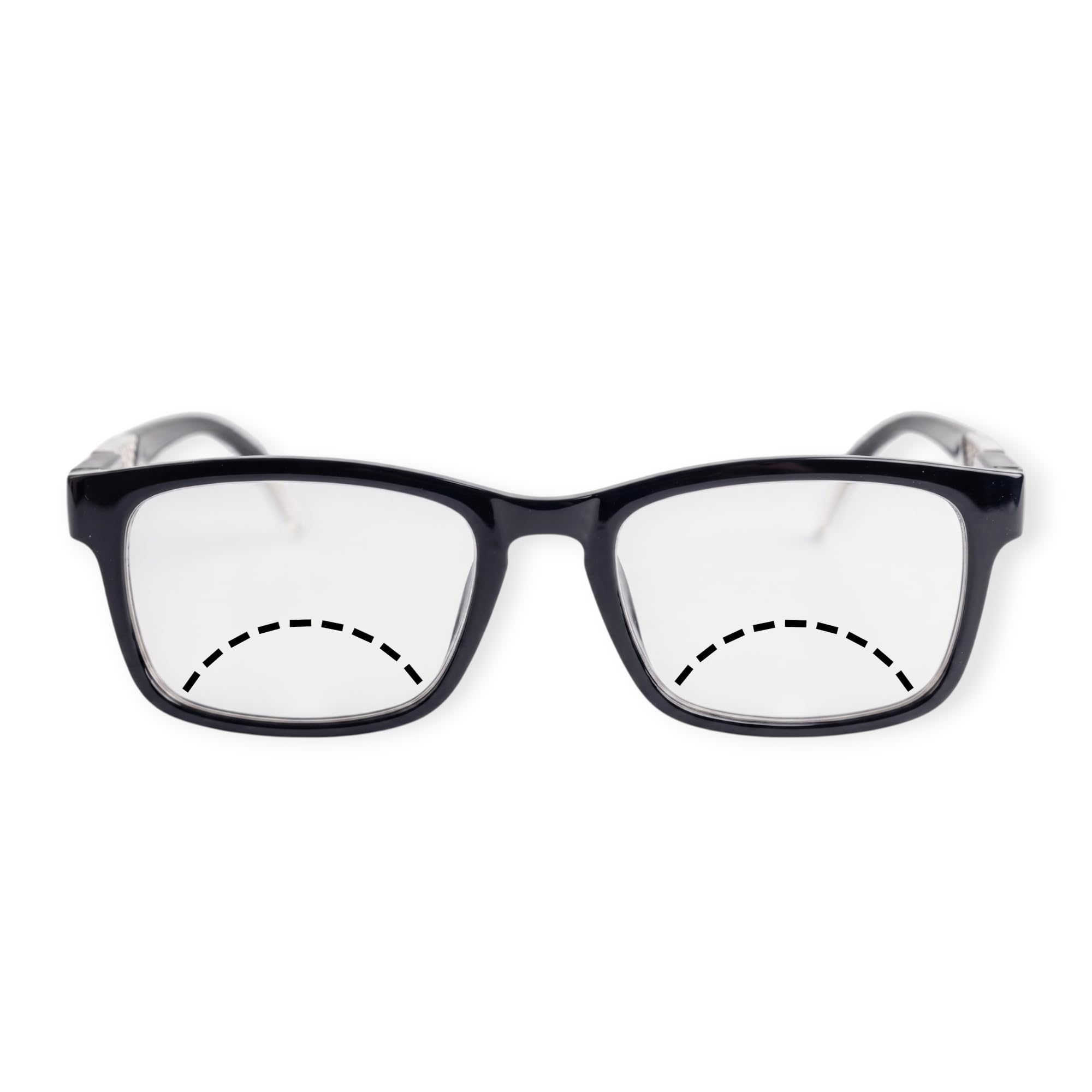 Bifocal Reading Glasses for Men, Multicolour, Spring Sides, Plus Power +1.00 to +3.00, Zero Power Upper Lens-image-27