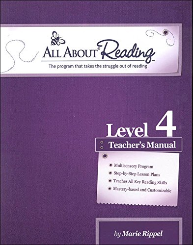 All about Reading Level 4 Teachers Manual