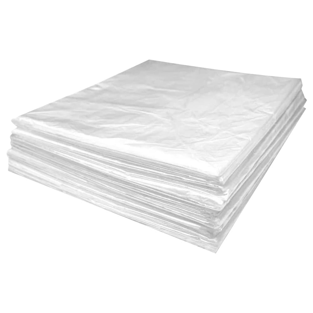 Housse de lit jetable 90x180 plastique imperméable pour table massage spa esthétique lot 100