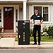 Package Delivery Box for Outside Parcel Drop Boxes Anti-Theft Outside Delivery Box with Lock 42