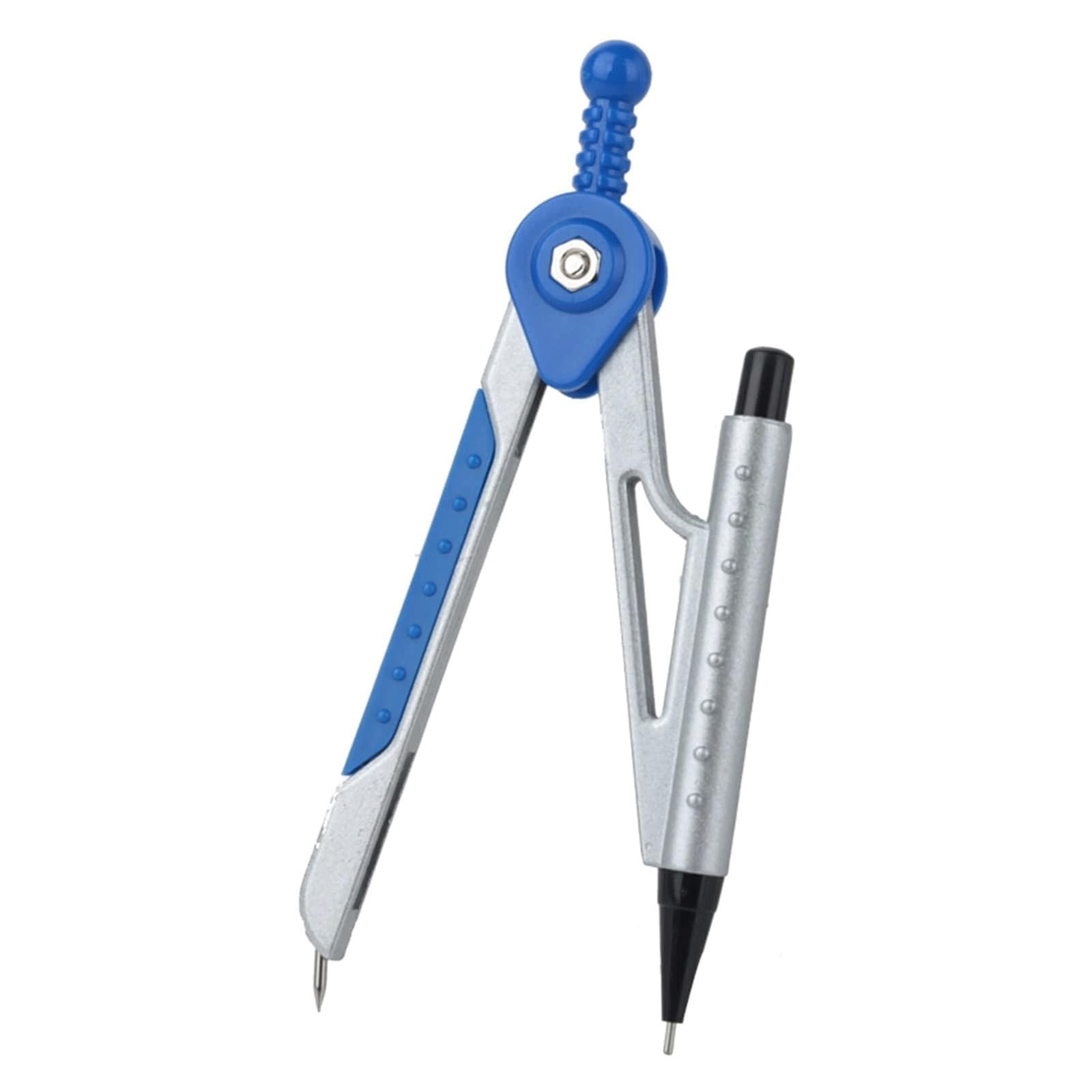 GddOGUK Metal Geometry Compass for School,professional Drafting Tool with Mechanical Pencil,drawing Compass for Students Geometry Drawing Set