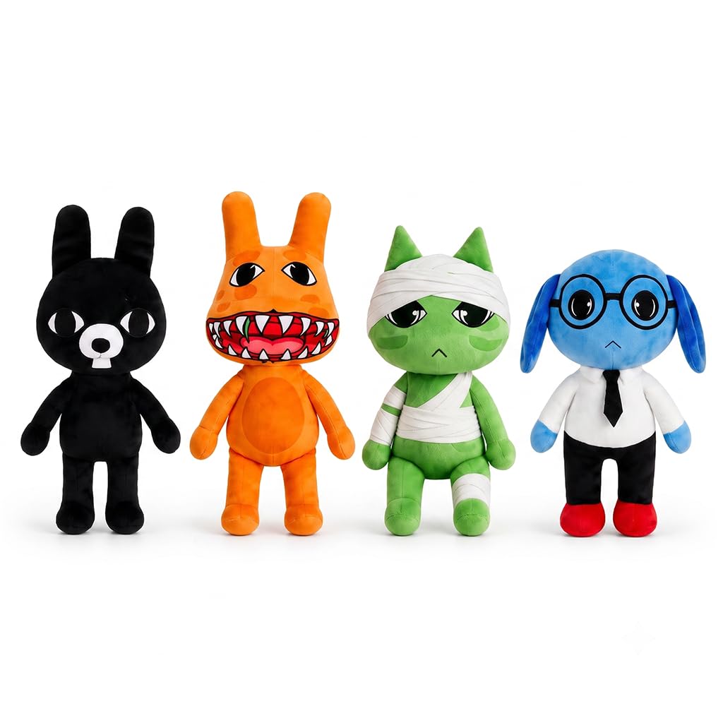 Animal Hospital Plush 9.8in Role Play Figure, Collectible for Game Fans (Ratthew+Patient002+plush 003+Ron) — image 1