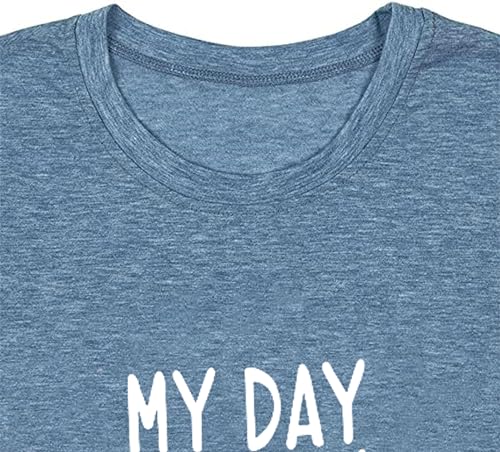 Image of Happy Birthday Shirts for Women Cute My Day My Way Birthday Girl T Shirt