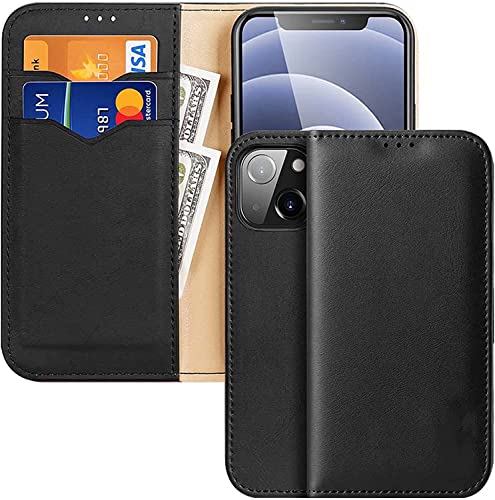 Étui portefeuille iPhone 14 Plus anti-piratage RFID coque antichoc TPU