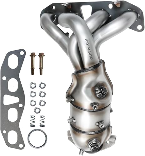 Convertidor catalítico delantero compatible con Nissan AltimaSentra 2002 2003 2004 2005 2006 2.5L l4 convertidor catalítico de ajuste directo OBD