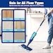 FURCIELOS 12 Pack 18 Inch Deep Cleaning Replacement Pads Compatible with Bona Family of Mops, Premium Microfiber Floor Mop for Hardwood Floors and Multi-Surface Floor Cleaner