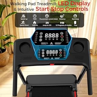 AoraPulse 3-in-1 Folding Treadmill with Incline, 3.0HP Brushless Motor, 330lbs Capacity - Compact Foldable Walking Pad with LED Display for Home & Small Spaces