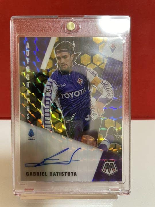 Amazon.co.jp: 2021 panini バティストゥータ 直筆サインカード 8シリ 
