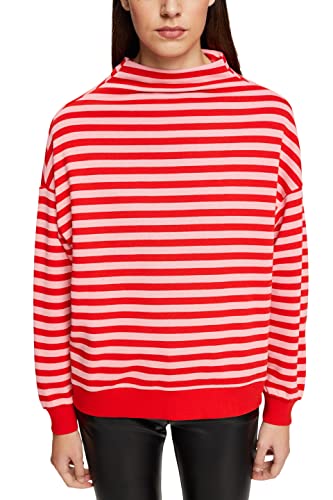 ESPRIT Damen 122CC1J304 Sweatshirt, 631/RED 2, M/L