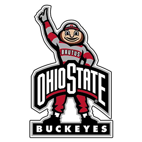 Ohio State Magnet (SMILING BRUTUS MAGNET (3''4''6''12''), 12 in)