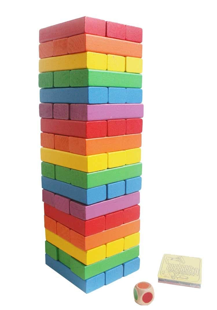 Webby Wooden Colorful Building Blocks Educational Game Toy 48 Pcsfor Adult (B07L4NGDQ5) Amazon Price History, Amazon Price Tracker