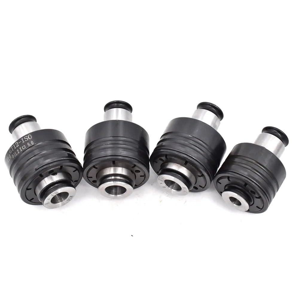1 pz GT12 M2-M16 Mandrino autofilettante con Protezione da sovraccarico, Standard ISO, Maschi Anti-Rottura, mandrino portapinza for tornio CNC(JIS Standard,GT12-M2)