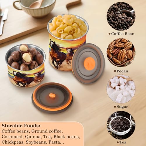 Envase hermético para café de acero inoxidable 30oz miniatura 5