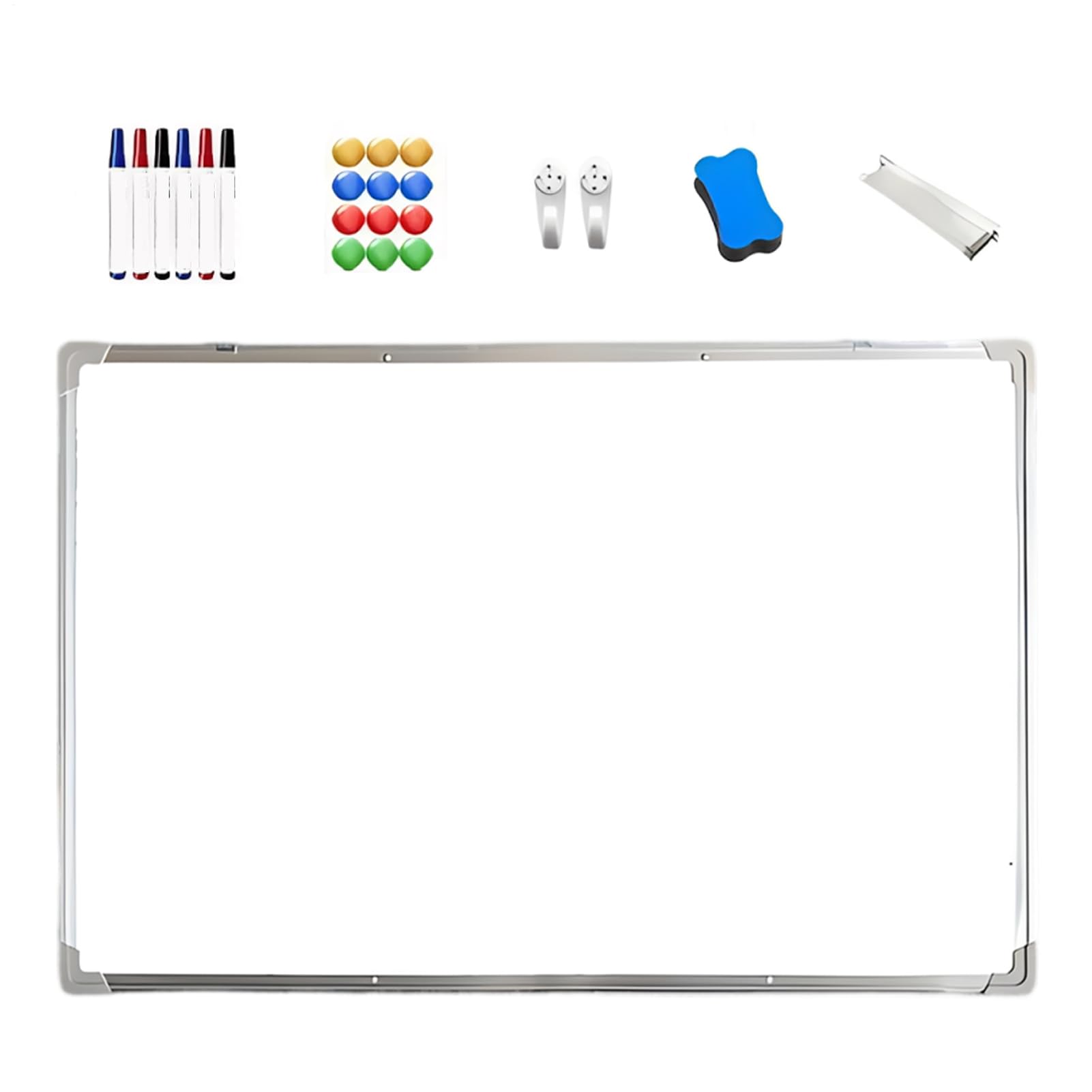 Pizarra blanca magnética ideal para organizar menús en la cocina y notas en el dormitorio 8