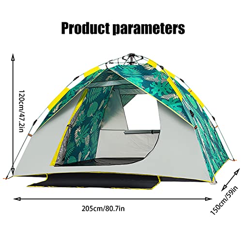 Tienda de campaña impermeable para camping portátil miniatura 7